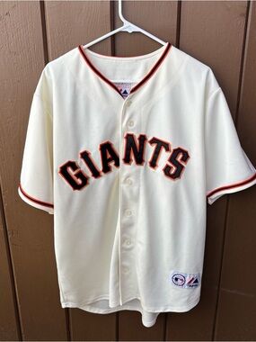 Majestic San Francisco Giants Jersey Men’s Size Large